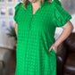 Apple of My Eye(let) Curvy Green Midi Dress