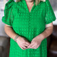 Apple of My Eye(let) Curvy Green Midi Dress