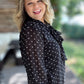 Better Bow-lieve It Plus-Size Sheer Top