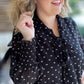 Better Bow-lieve It Plus-Size Sheer Top