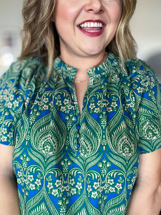 Birds of a Feather Plus-Size Blouse