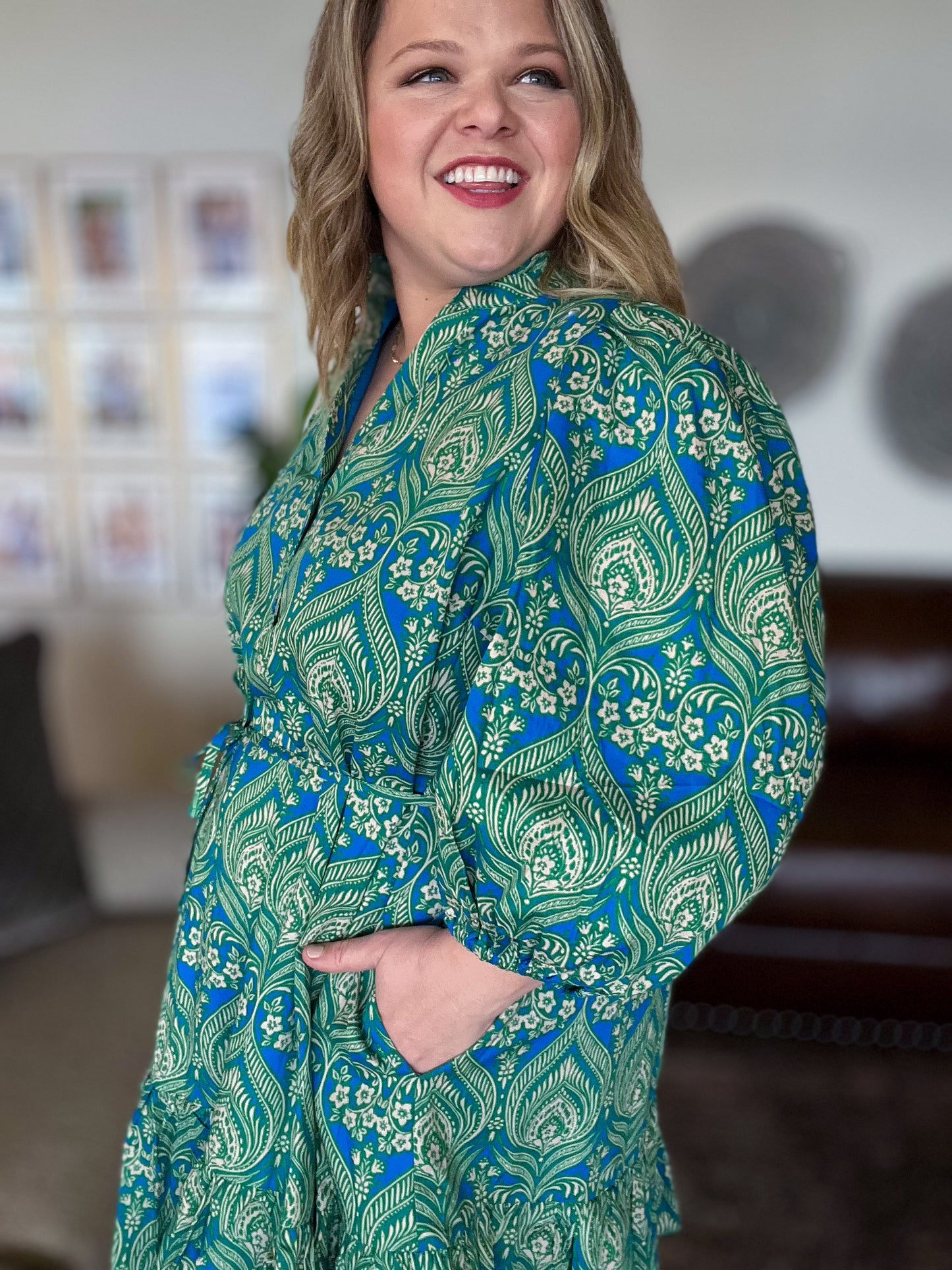 Birds of a Feather Plus-Size Mini Dress