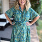 Birds of a Feather Plus-Size Paisley Maxi Dress