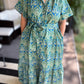 Birds of a Feather Plus-Size Paisley Maxi Dress