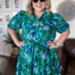 Blooming Faith Plus-Size Mini Dress