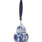 Blue & White Temple Jar Ornament/Place Card Holder
