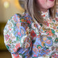 RESTOCKED! Buttercup Breeze Plus-Size Floral Top