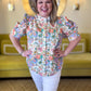 RESTOCKED! Buttercup Breeze Plus-Size Floral Top