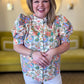 RESTOCKED! Buttercup Breeze Plus-Size Floral Top