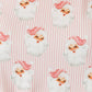 Mommy & Me Vintage Santa Pink Pajamas