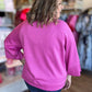 Call Me Casual Curvy Pink Drop Shoulder Top