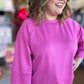 Call Me Casual Curvy Pink Drop Shoulder Top