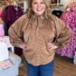 Cappuccino Kiss Curvy Polka Dot Top