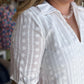 Catalina Chic Plus-Size White Eyelet Maxi Dress