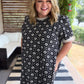 Chasing Cozy Curvy Crew Neck Floral Dress