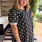 Chasing Cozy Curvy Crew Neck Floral Dress