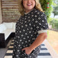 Chasing Cozy Curvy Crew Neck Floral Dress