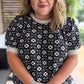 Chasing Cozy Curvy Crew Neck Floral Dress