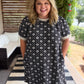Chasing Cozy Curvy Crew Neck Floral Dress