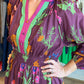 Chic Cellars Curvy Mix Floral Midi Dress