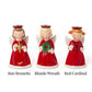 Christmas Angel Hand-Painted Candleholder