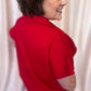 Coach's Favorite Plus-Size Red Textured Set