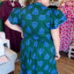 Cobalt & Clover Plus-Size Button Down Midi Dress