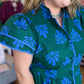 Cobalt & Clover Plus-Size Button Down Midi Dress
