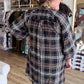 Coco Check Curvy Black Plaid Mini Dress