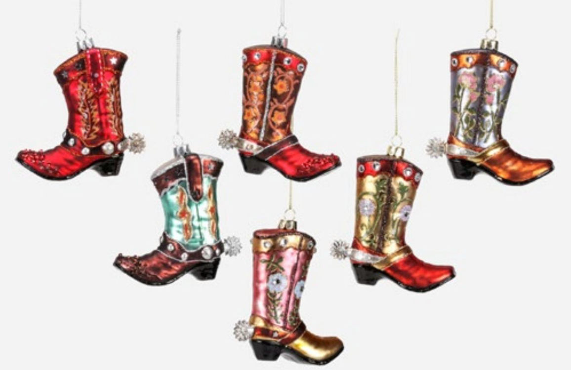 Cowboy Boot Ornament