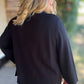Cozy & Chic Curvy Black Sweater