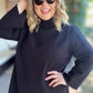 Cozy & Chic Curvy Black Sweater