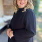 Cozy & Chic Curvy Black Sweater