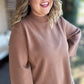 Cozy & Chic Curvy Camel Sweater