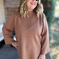 Cozy & Chic Curvy Camel Sweater