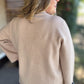 Cozy & Chic Curvy Oatmeal Sweater
