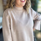 Cozy & Chic Curvy Oatmeal Sweater