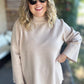 Cozy & Chic Curvy Oatmeal Sweater