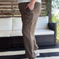Curvy Olive Green Joggers