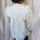 Dashing in Dots Plus-Size Cream & Brown Polka Dot Top