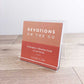 Devotions on-the-Go with Acrylic Stand