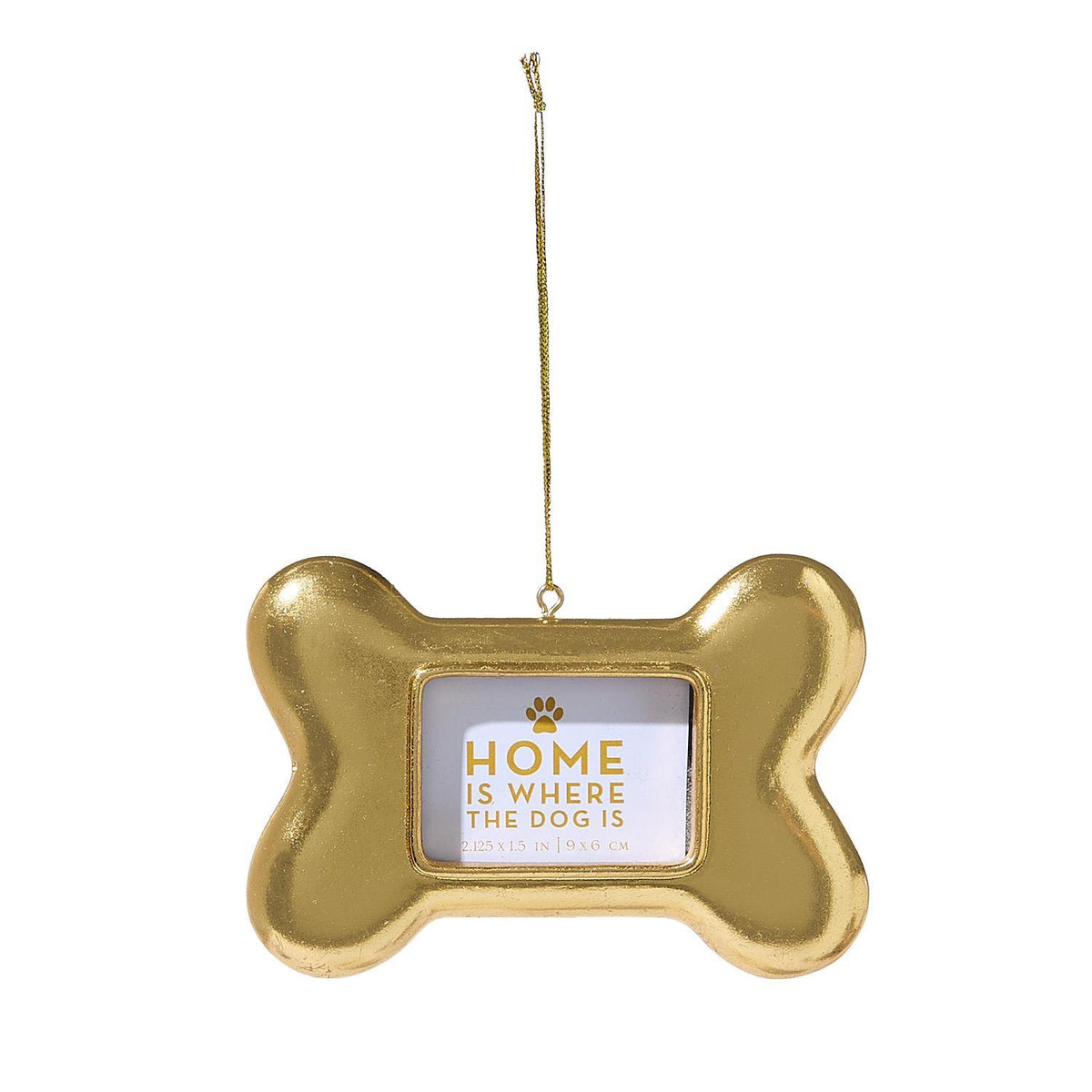 Dog Bone Photo Frame Ornament