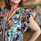 Embrace the Magic Cinnamon Floral Top
