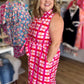 Endless Summer Plus-Size Checkered Maxi Dress