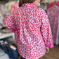 Fierce & Flirty Curvy Pink Leopard Top