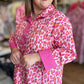 Fierce & Flirty Curvy Pink Leopard Top