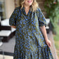 Flourish in Fall Plus-Size Floral Midi Dress