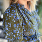 Flourish in Fall Plus-Size Floral Midi Dress