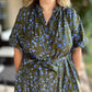 Flourish in Fall Plus-Size Floral Midi Dress