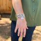 Flower Mahjong Stretch Bracelet Set